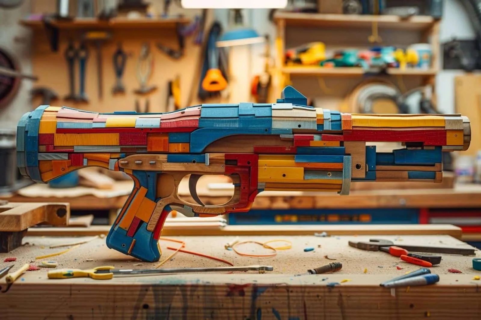 Comment fabriquer un pistolet à élastique ?