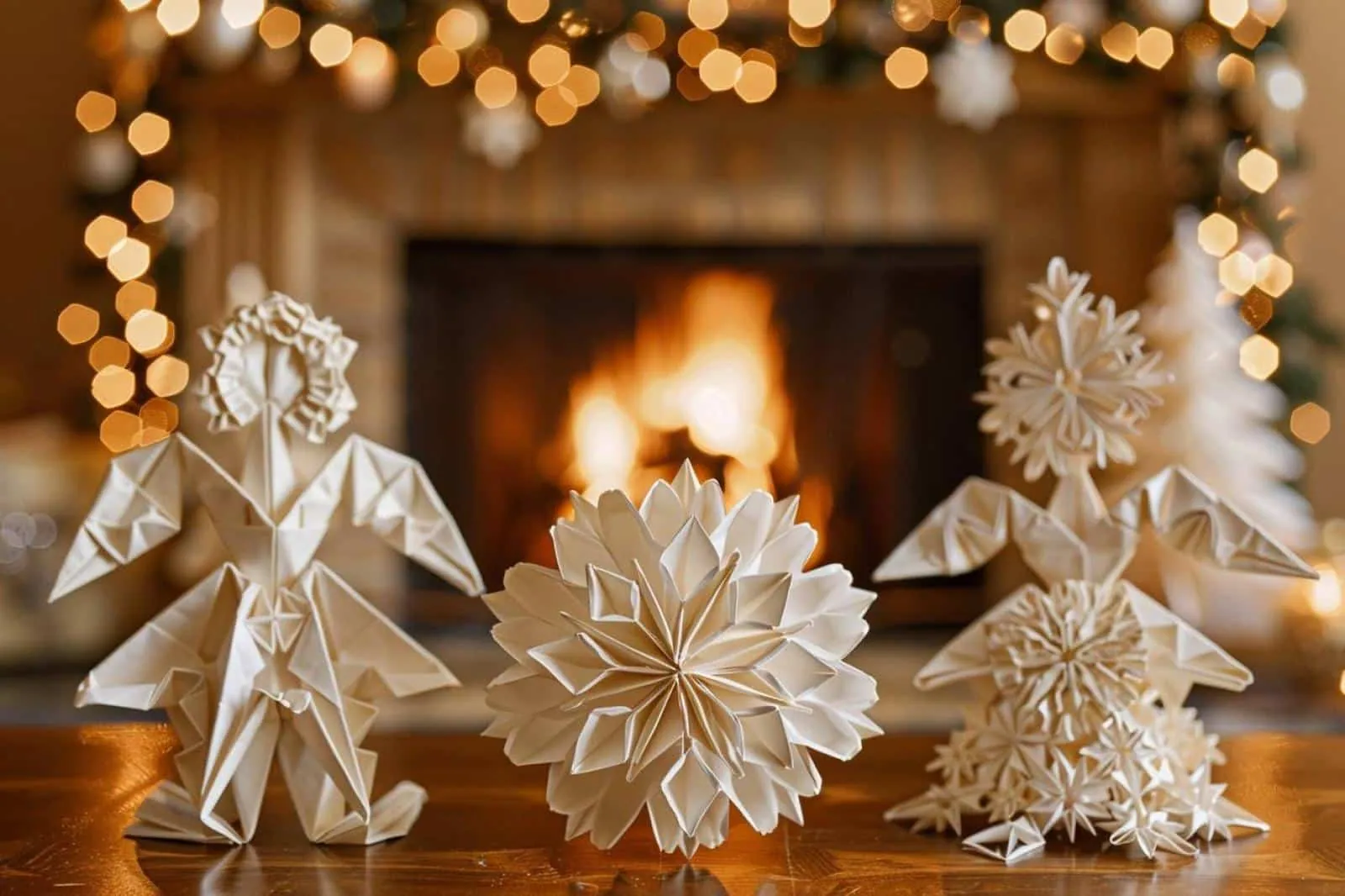 Comment réaliser des décorations de Noël en origami ?