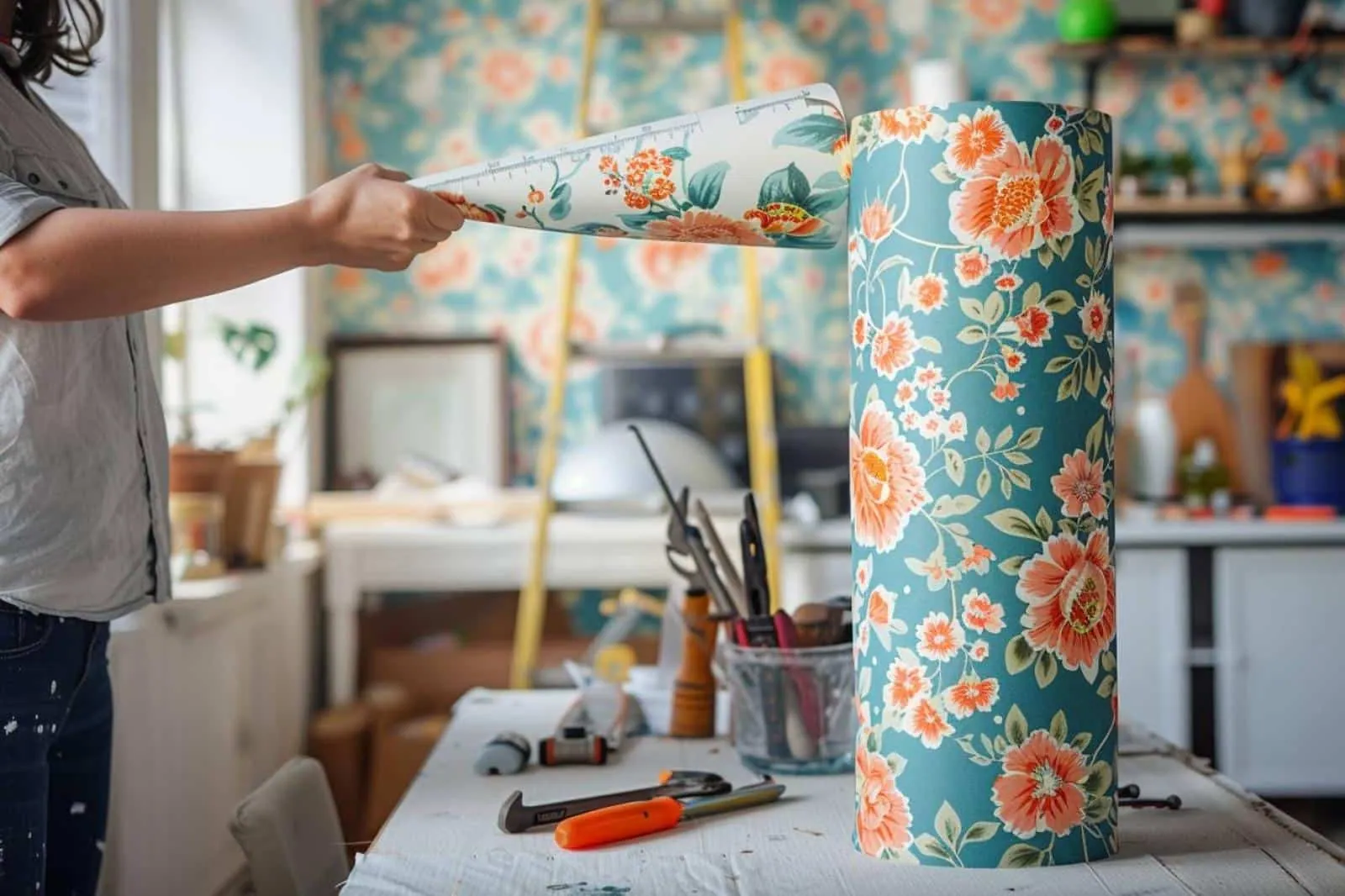 Comment réussir son bricolage avec du papier peint ?