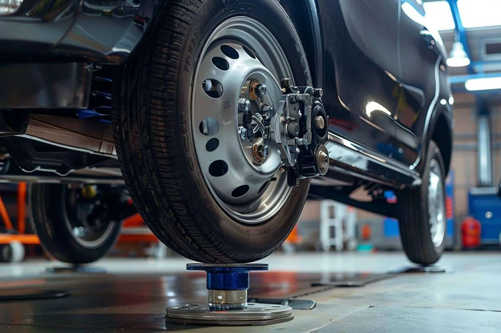 Comment vérifier l’état de la rotule de suspension sur une Peugeot 206 ?