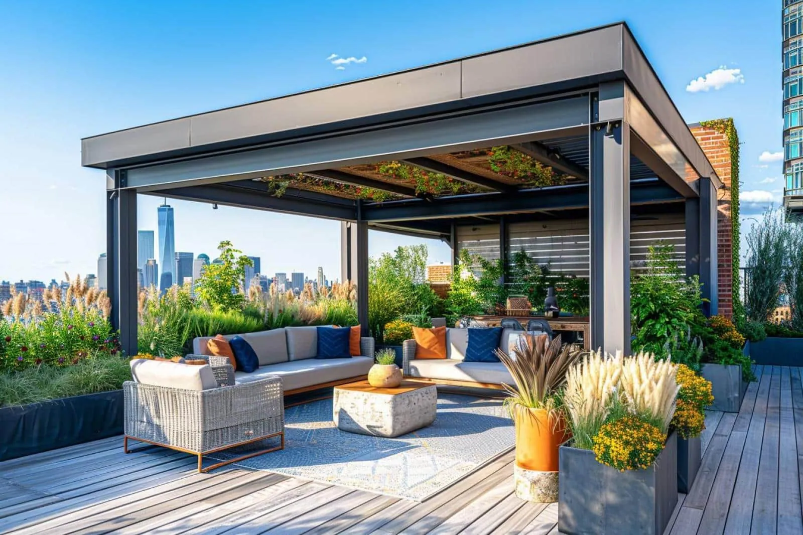 Pourquoi opter pour une pergola sur le toit?
