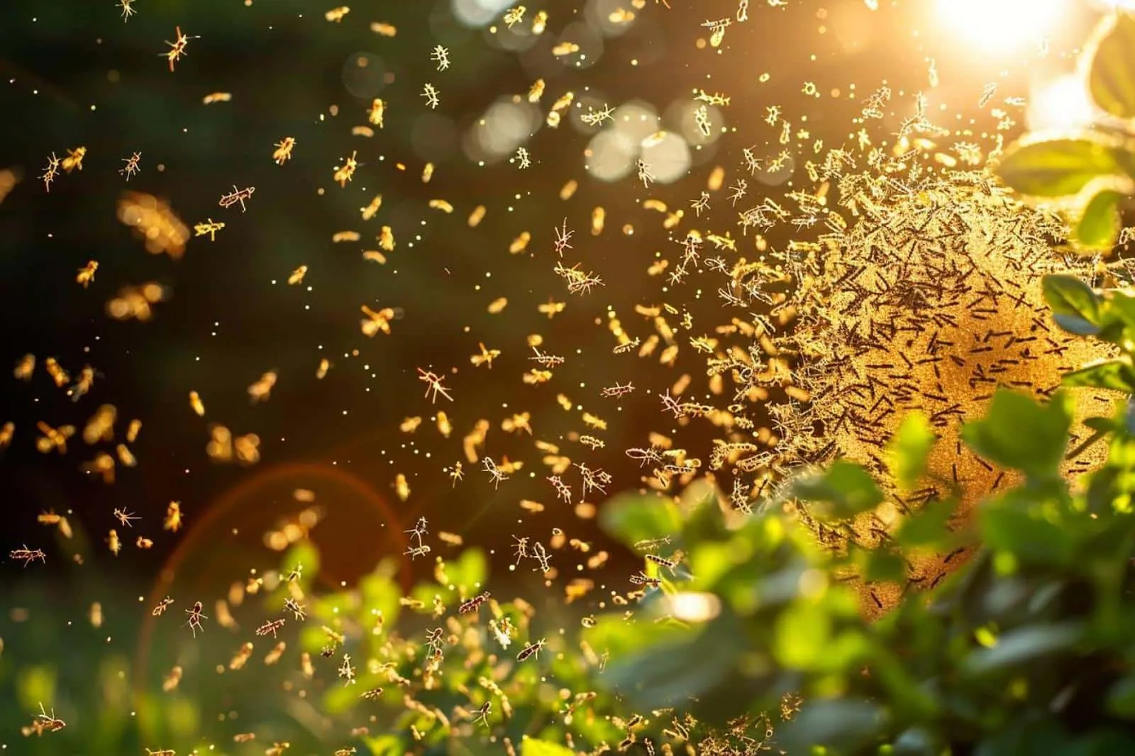 Pourquoi une invasion de moucherons ?