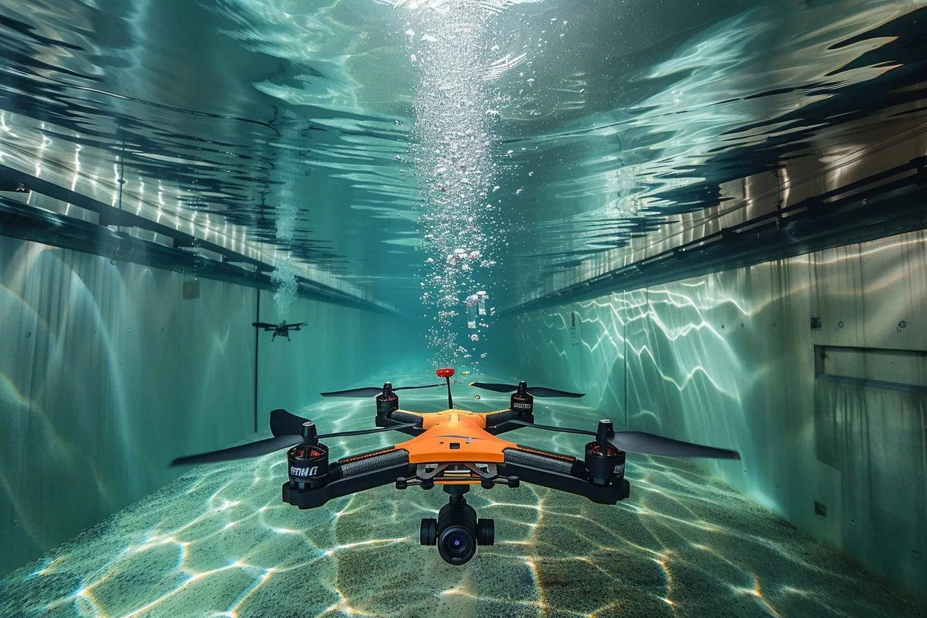 Quel drone sous-marin est recommandé pour l’inspection des réservoirs d’eau potable ?