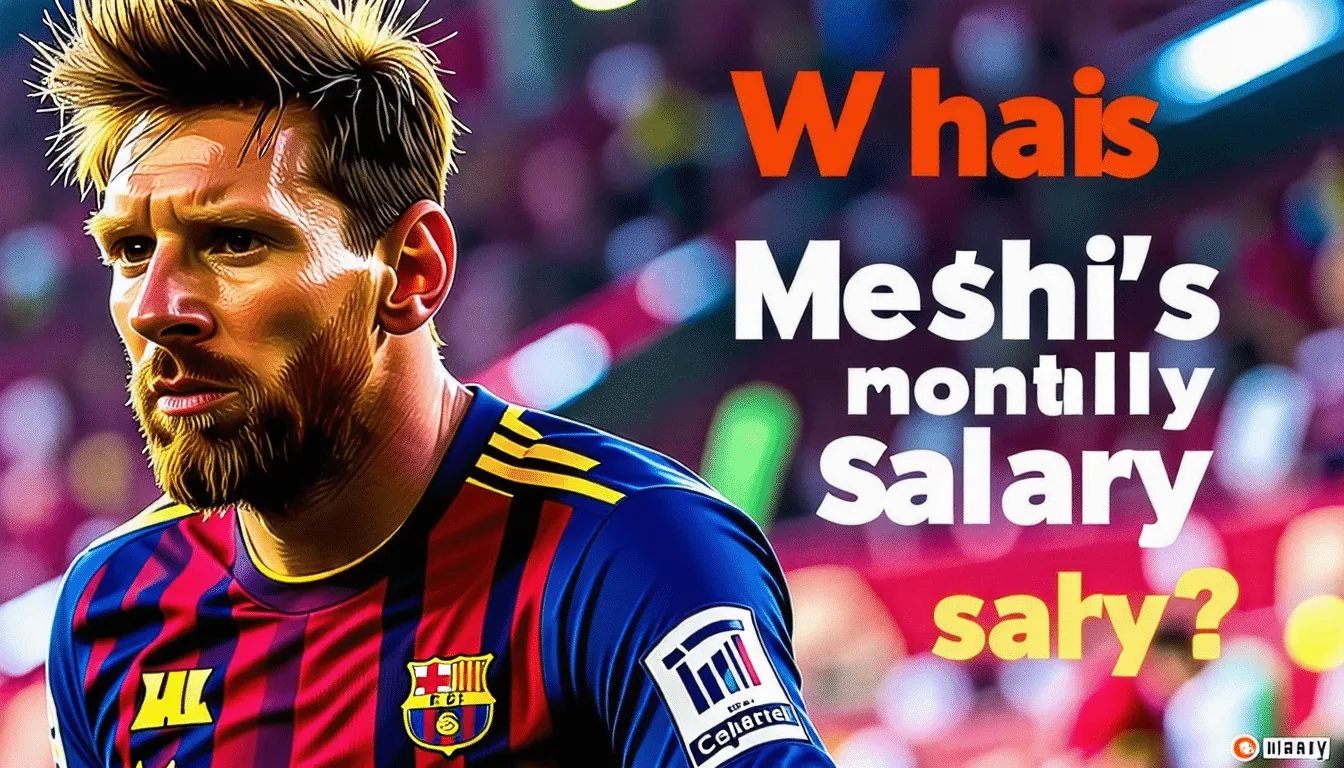 découvrez le salaire mensuel de messi et les détails de sa rémunération dans cet article exclusif.