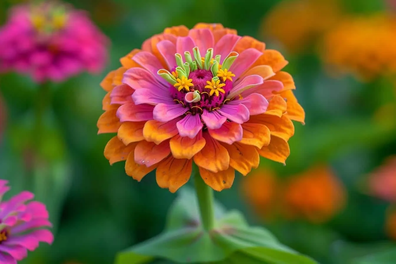 Quelles sont les caractéristiques de la zinnia, cette belle fleur ?